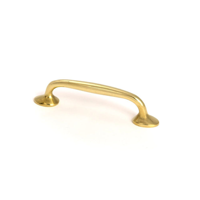 From The Anvil - Polished Brass Moore Pull Handle - Small | Sku. 51253 | Trade Door Handles.