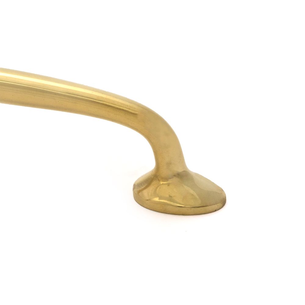From The Anvil - Polished Brass Moore Pull Handle - Medium | Sku. 51254 | Trade Door Handles.
