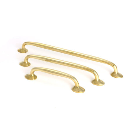 From The Anvil - Polished Brass Moore Pull Handle - Large | Sku. 51255 | Trade Door Handles.