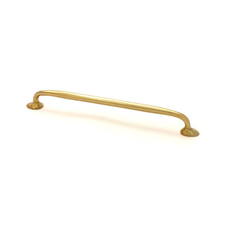 From The Anvil - Polished Brass Moore Pull Handle - Large | Sku. 51255 | Trade Door Handles.