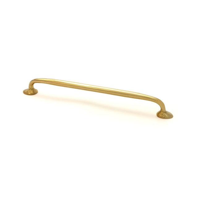 From The Anvil - Polished Brass Moore Pull Handle - Large | Sku. 51255 | Trade Door Handles.