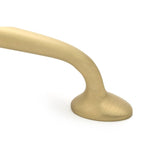 From The Anvil - Satin Brass Moore Pull Handle - Small | Sku. 51259 | Trade Door Handles.