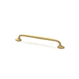 From The Anvil - Satin Brass Moore Pull Handle - Medium | Sku. 51260 | Trade Door Handles.