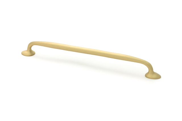 From The Anvil - Satin Brass Moore Pull Handle - Large | Sku. 51261 | Trade Door Handles.