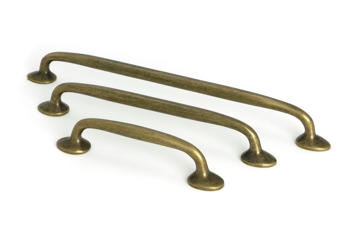 From The Anvil - Burnished Brass Moore Pull Handle - Small | Sku. 51262 | Trade Door Handles.