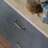 From The Anvil - Burnished Brass Moore Pull Handle - Small | Sku. 51262 | Trade Door Handles.