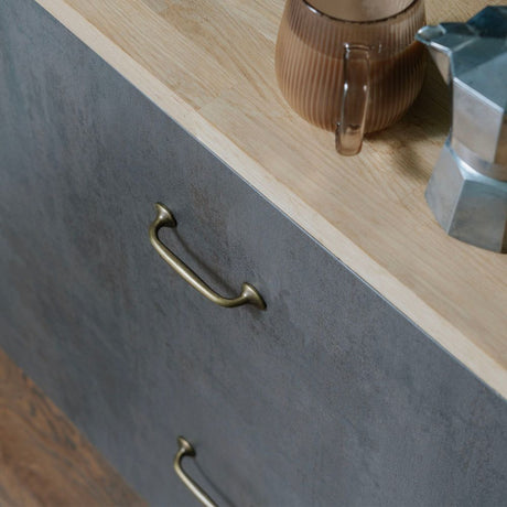 From The Anvil - Burnished Brass Moore Pull Handle - Small | Sku. 51262 | Trade Door Handles.