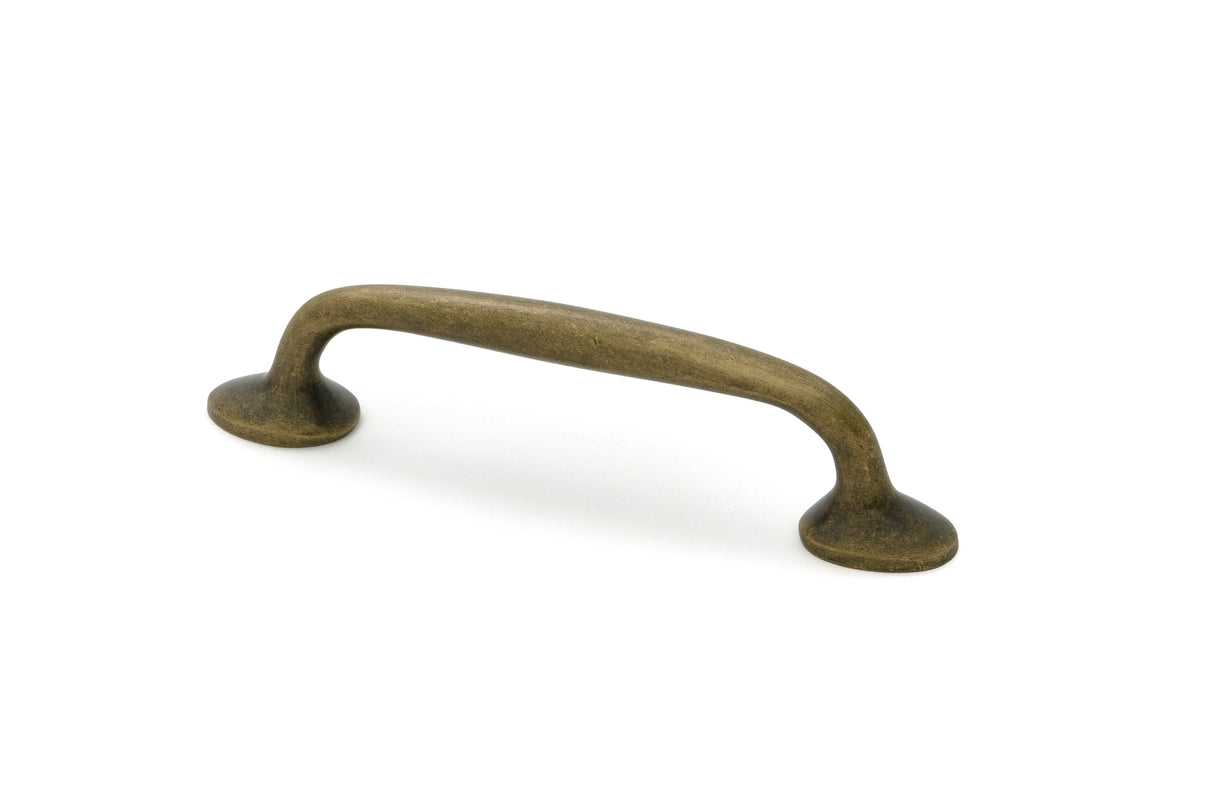 From The Anvil - Burnished Brass Moore Pull Handle - Small | Sku. 51262 | Trade Door Handles.