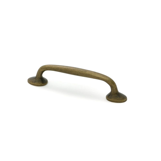 From The Anvil - Burnished Brass Moore Pull Handle - Small | Sku. 51262 | Trade Door Handles.