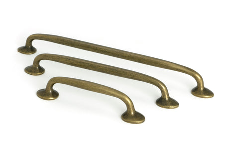 From The Anvil - Burnished Brass Moore Pull Handle - Medium | Sku. 51263 | Trade Door Handles.