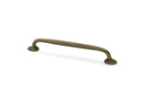From The Anvil - Burnished Brass Moore Pull Handle - Medium | Sku. 51263 | Trade Door Handles.