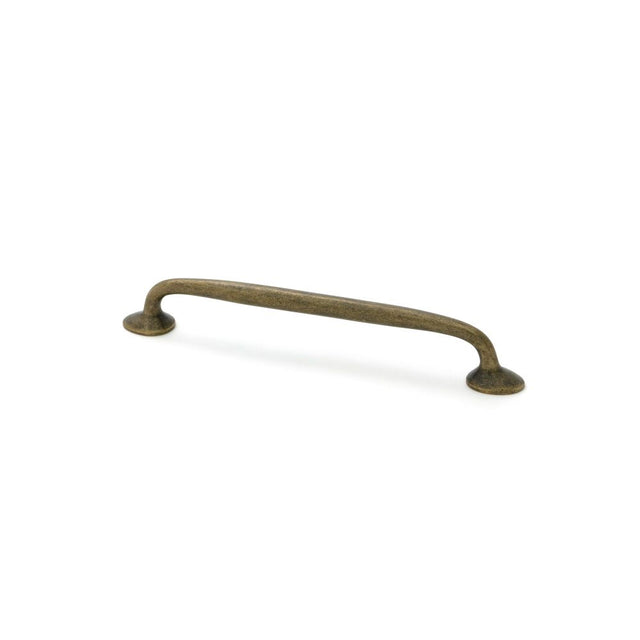 From The Anvil - Burnished Brass Moore Pull Handle - Medium | Sku. 51263 | Trade Door Handles.