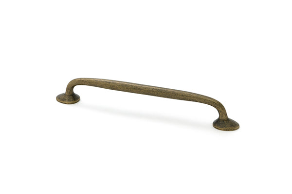 This is an image of From The Anvil - Burnished Brass Moore Pull Handle - Medium available to order from Trade Door Handles in Kendal.