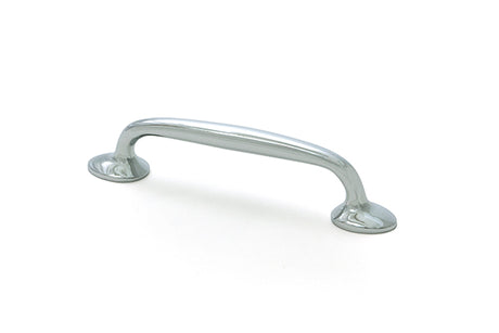 This is an image of From The Anvil - Polished Chrome Moore Pull Handle - Small available to order from Trade Door Handles in Kendal.