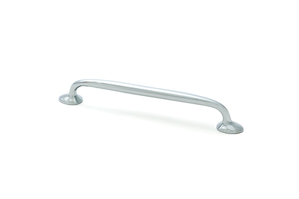 This is an image of From The Anvil - Polished Chrome Moore Pull Handle - Medium available to order from Trade Door Handles in Kendal.