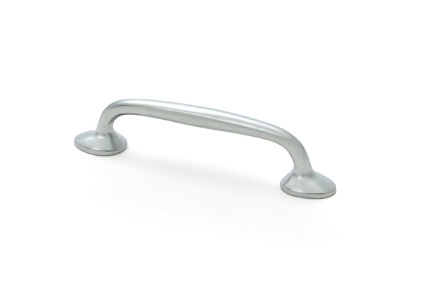 This is an image of From The Anvil - Satin Chrome Moore Pull Handle - Small available to order from Trade Door Handles in Kendal.