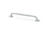 This is an image of From The Anvil - Satin Chrome Moore Pull Handle - Medium available to order from Trade Door Handles in Kendal.