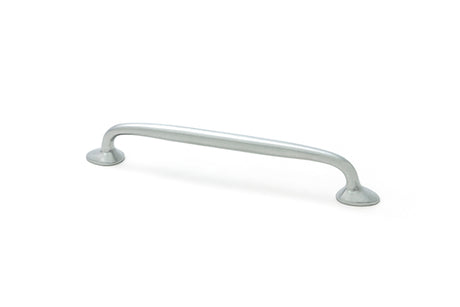 This is an image of From The Anvil - Satin Chrome Moore Pull Handle - Medium available to order from Trade Door Handles in Kendal.