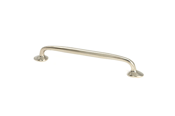 This is an image of From The Anvil - Polished Nickel Moore Pull Handle - Medium available to order from Trade Door Handles in Kendal.