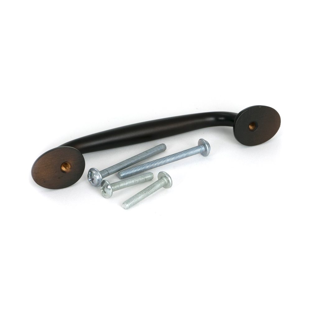 From The Anvil - Aged Bronze Moore Pull Handle - Small | Sku. 51274 | Trade Door Handles.