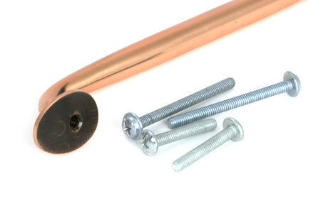 From The Anvil - Polished Bronze Moore Pull Handle - Medium | Sku. 51278 | Trade Door Handles.