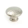 From The Anvil - Polished Nickel Hammered Cabinet Knob - Large | Sku. 51291 | Trade Door Handles.