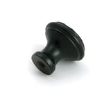 From The Anvil - Aged Bronze Hammered Cabinet Knob - Small