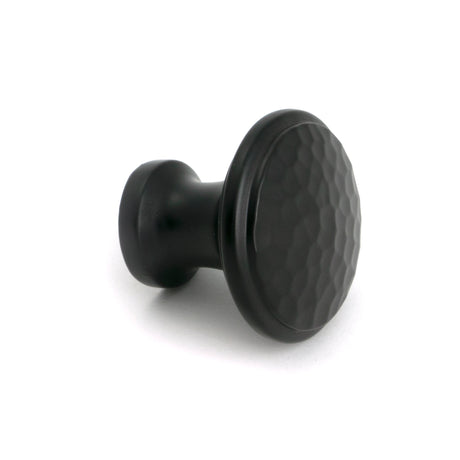 From The Anvil - Aged Bronze Hammered Cabinet Knob - Medium | Sku. 51293 | Trade Door Handles.