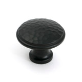 From The Anvil - Aged Bronze Hammered Cabinet Knob - Large | Sku. 51294 | Trade Door Handles.