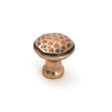 From The Anvil - Polished Bronze Hammered Cabinet Knob - Small | Sku. 51295 | Trade Door Handles.