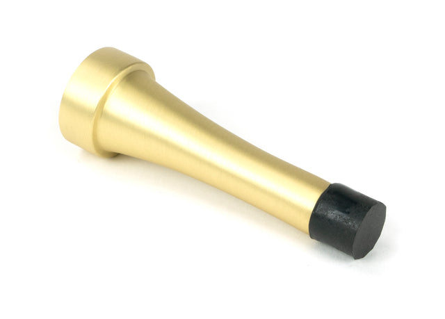 From The Anvil - Satin Brass Projection Door Stop | Sku. 51298 | Trade Door Handles.