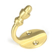 From The Anvil - Satin Brass Coat Hook | Sku. 51300 | Trade Door Handles.