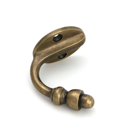From The Anvil - Burnished Brass Coat Hook | Sku. 51301 | Trade Door Handles.