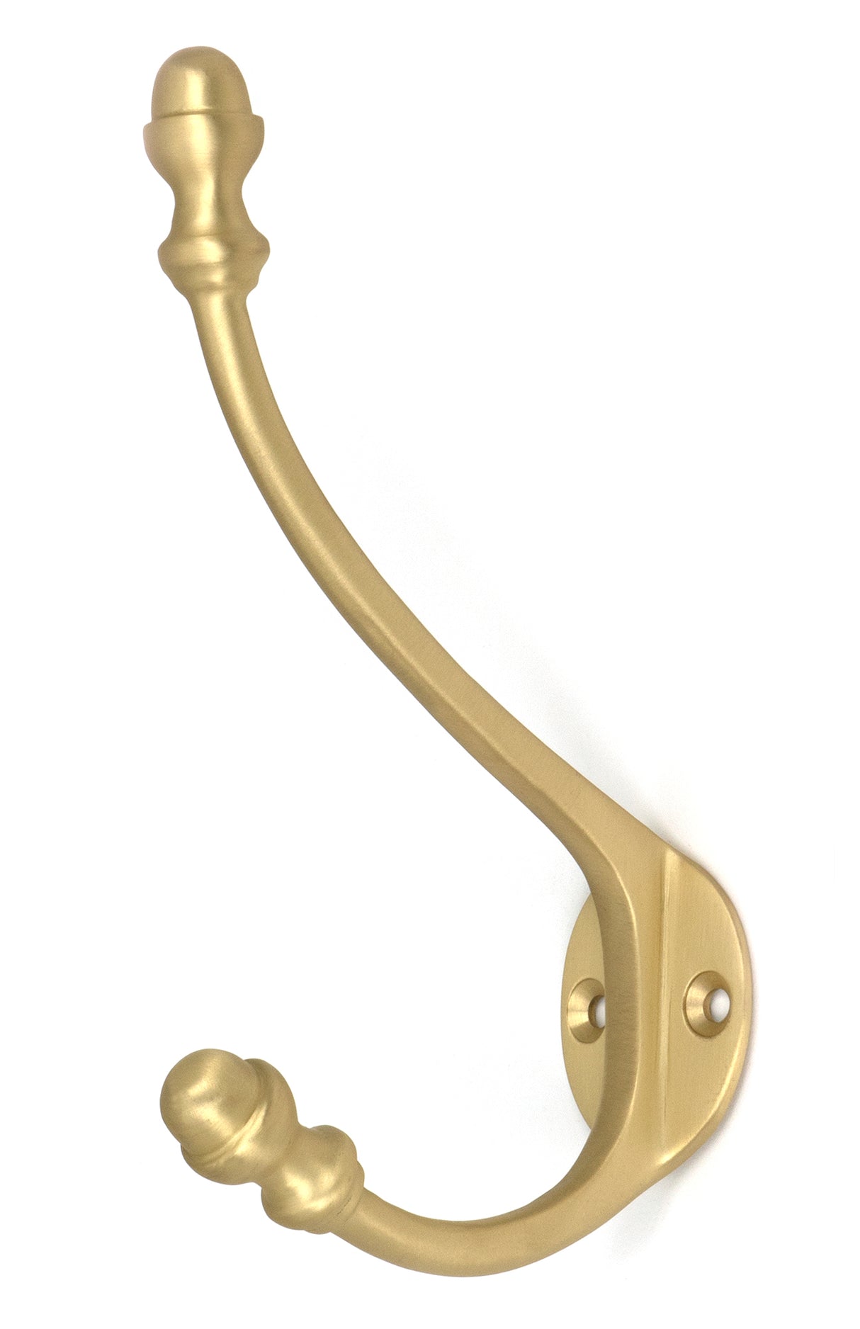 From The Anvil - Satin Brass Hat & Coat Hook | Sku. 51302 | Trade Door Handles.