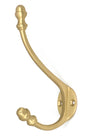 From The Anvil - Satin Brass Hat & Coat Hook | Sku. 51302 | Trade Door Handles.