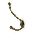 From The Anvil - Burnished Brass Hat & Coat Hook | Sku. 51303 | Trade Door Handles.