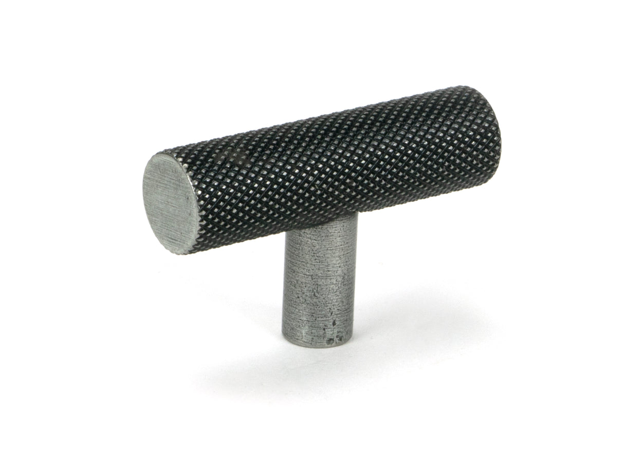 From The Anvil - Pewter Brompton T-Bar | Sku. 51309 | Trade Door Handles.