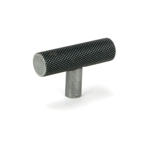 From The Anvil - Pewter Brompton T-Bar | Sku. 51309 | Trade Door Handles.