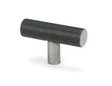 From The Anvil - Pewter Brompton T-Bar | Sku. 51309 | Trade Door Handles.