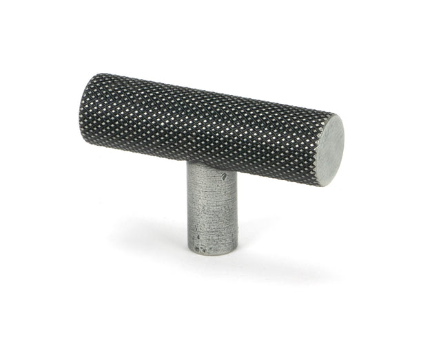 From The Anvil - Pewter Brompton T-Bar | Sku. 51309 | Trade Door Handles.