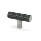 From The Anvil - Pewter Brompton T-Bar | Sku. 51309 | Trade Door Handles.