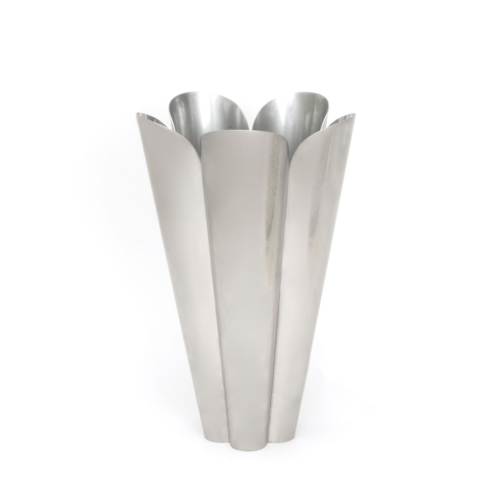 From The Anvil - Satin Marine SS (316) 30cm Flora Pot (Drainage holes) | Sku. 51318 | Trade Door Handles.