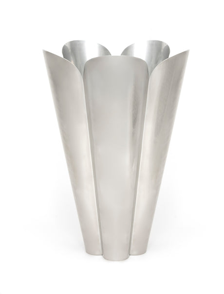 From The Anvil - Satin Marine SS (316) 40cm Flora Pot (Drainage holes) | Sku. 51319 | Trade Door Handles.