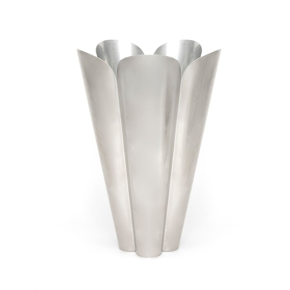 From The Anvil - Satin Marine SS (316) 40cm Flora Pot (Drainage holes) | Sku. 51319 | Trade Door Handles.