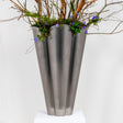 From The Anvil - Satin Marine SS (316) 40cm Flora Pot (Drainage holes) | Sku. 51319 | Trade Door Handles.