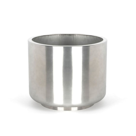 From The Anvil - Satin Marine SS (316) 28cm Newlyn Pot (Drainage holes) | Sku. 51322 | Trade Door Handles.