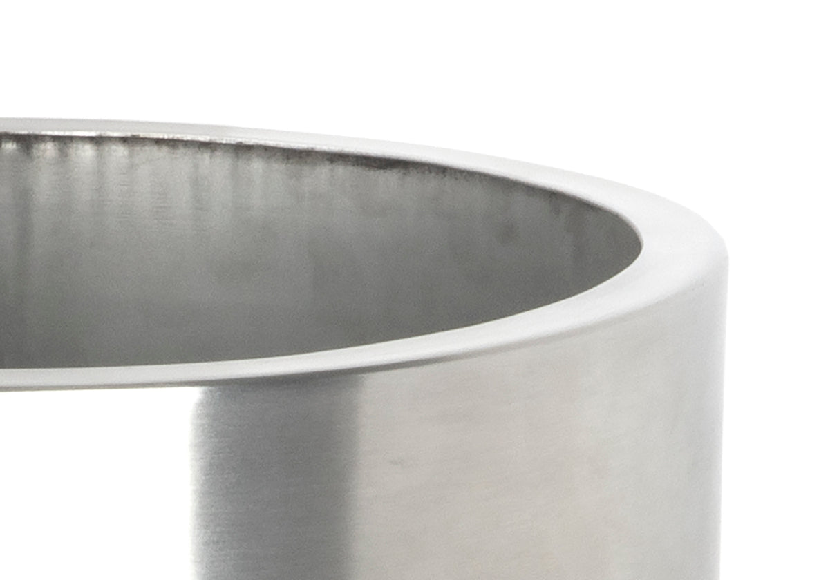 From The Anvil - Satin Marine SS (316) 28cm Newlyn Pot (Drainage holes) | Sku. 51322 | Trade Door Handles.