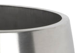 From The Anvil - Satin Marine SS (316) 28cm Hepworth Pot (Drainage holes) | Sku. 51324 | Trade Door Handles.