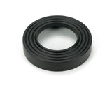 From The Anvil - Matt Black Newbury Lever on Rose Set (Beehive) - Unsprung | Sku. 51328 | Trade Door Handles.