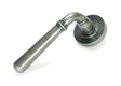 From The Anvil - Pewter Newbury Lever on Rose Set (Beehive) - Unsprung | Sku. 51332 | Trade Door Handles.